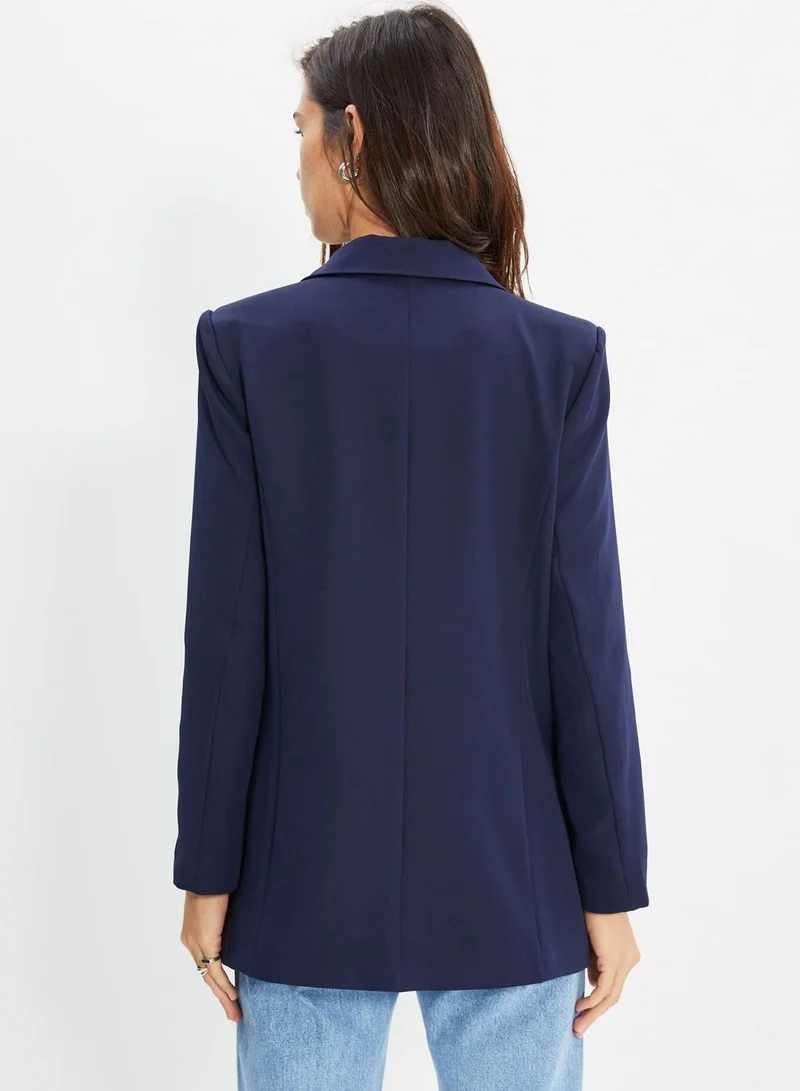 trendyol Double Breasted Coat