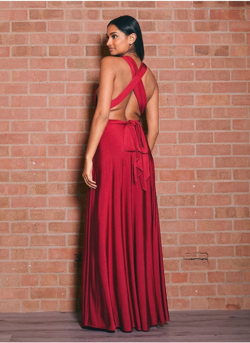 Style Cheat Multi-Way Slinky Maxi Dress  - Image 2