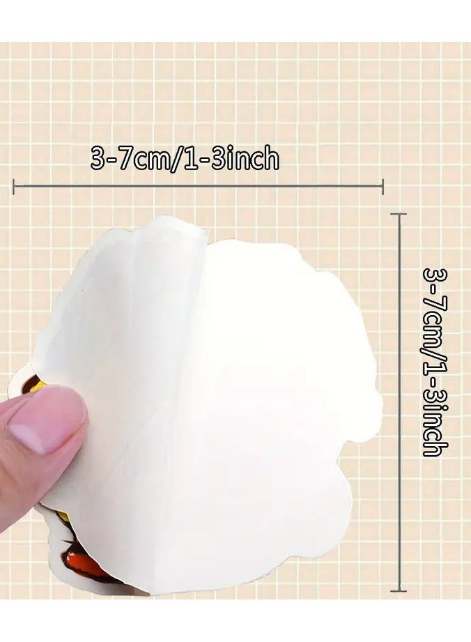 جلوسكي 100 قطعة من ملصقات تحذيرية للتذكير بالسلامة - علامات تحذيرية، ملصقات إشعار، ملصقات تذكير لطيفة للأماكن العامة والمكاتب والمتاجر والمدارس - Image 3