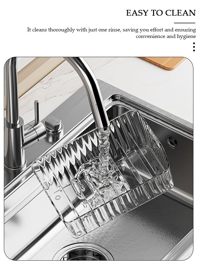 DUNISO منظم عبوات التوابل مع 5 فواصل قابلة للإزالة، منظم عبوات المشروبات لحفظ التوابل في مطبخ الخزانة أو السطح، يحمل تنظيم صلصة الشوكولاتة الساخنة - Image 5