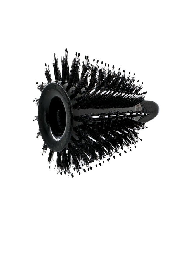 Phillips Brush Luxe Monster Vent 4 Poly-Tipped Professional Hair Brush (2.75” Diameter Barrel) - Black & Rose Gold Vented Hairbrush, Mixed Boar Hair & Poly-Tipped Nylon Bristles - Image 2