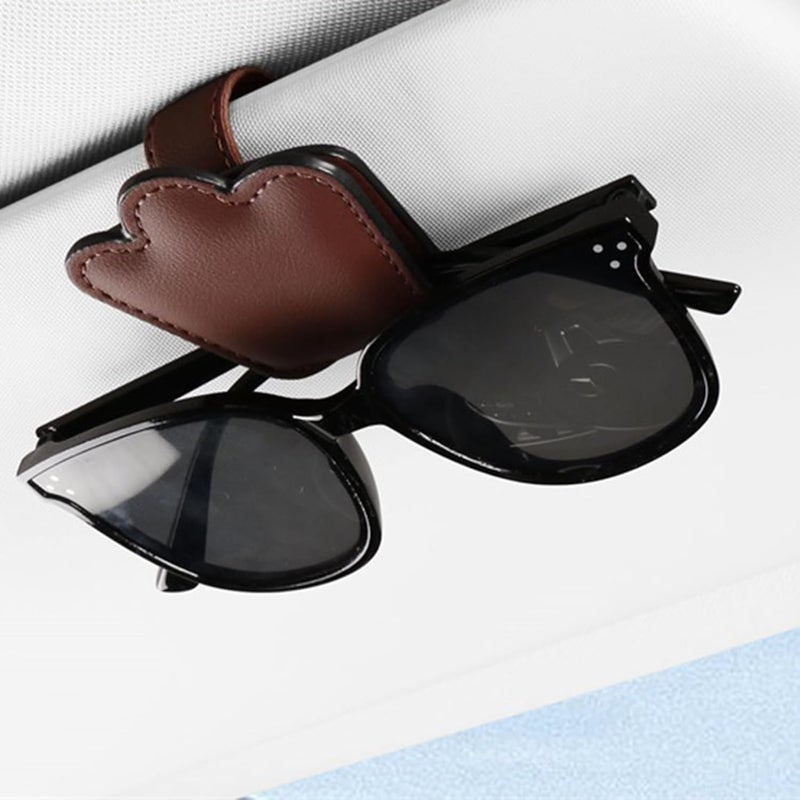Auto Car Vehicle Sun Clip Holder for Sunglasses Accessories Eyeglass Glasses Storage Sun Glasses Sunglasses - Image 4