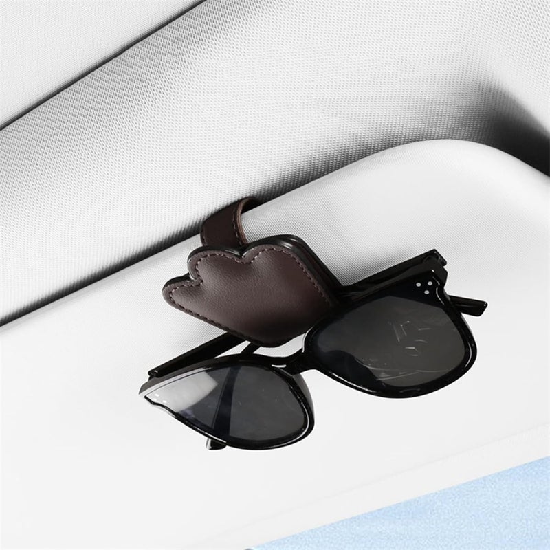 Auto Car Vehicle Sun Clip Holder for Sunglasses Accessories Eyeglass Glasses Storage Sun Glasses Sunglasses - Image 5