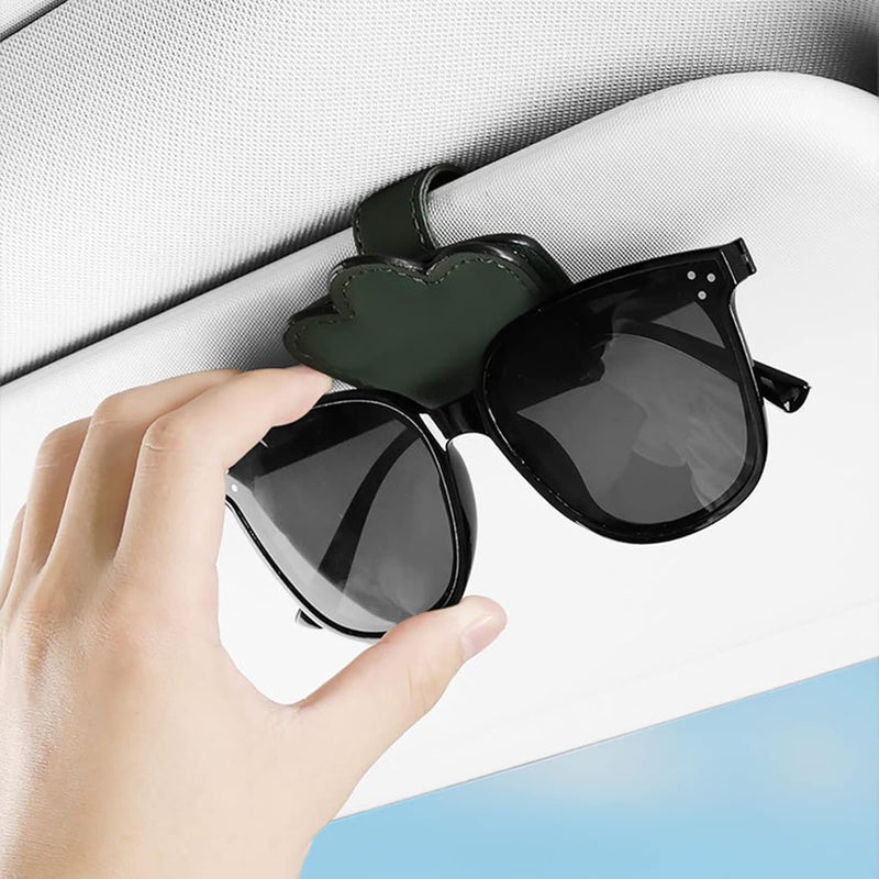 Auto Car Vehicle Sun Clip Holder for Sunglasses Accessories Eyeglass Glasses Storage Sun Glasses Sunglasses - Image 2