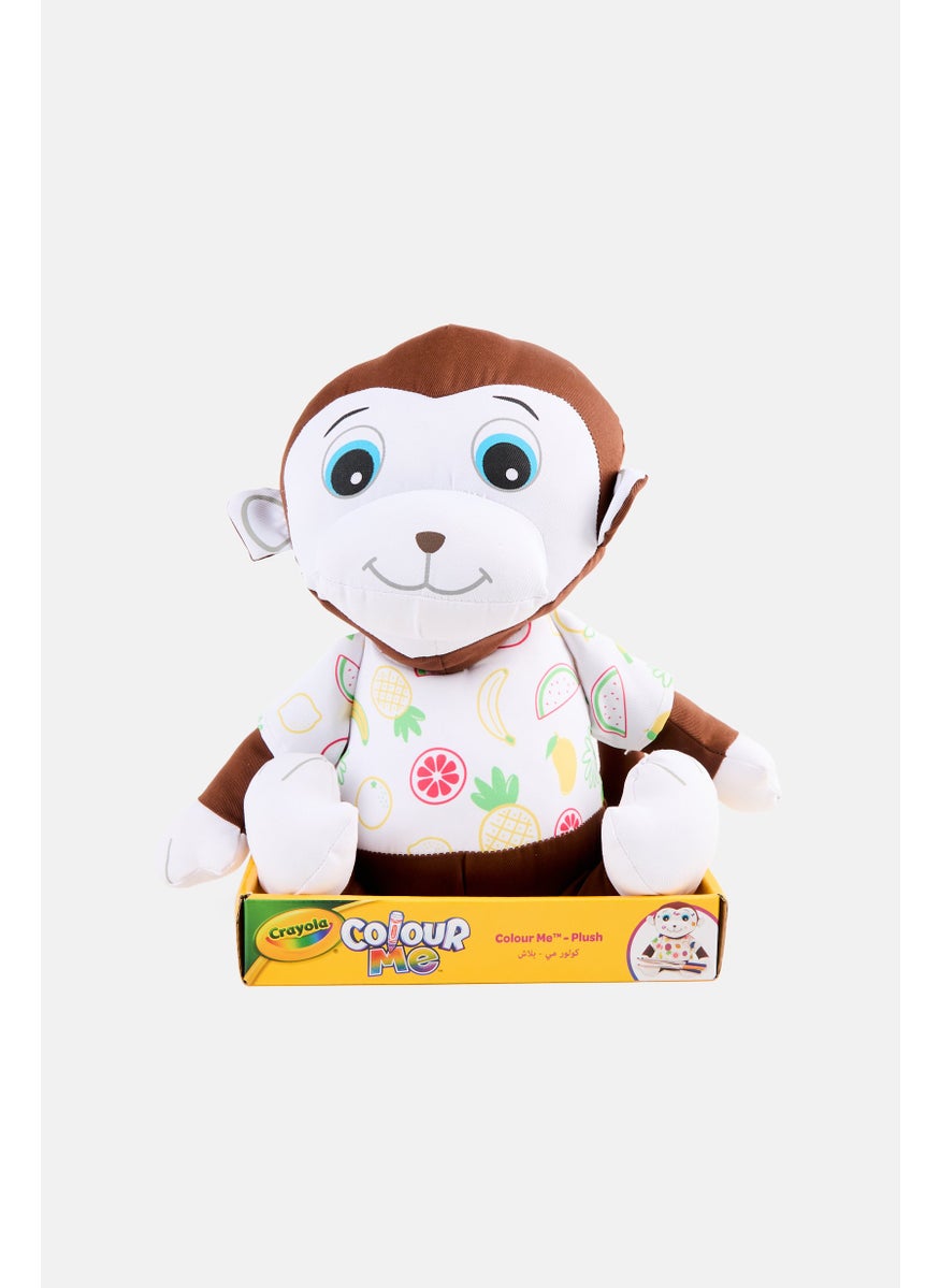 Crayola Colour Me Plush Monkey  - Image 1