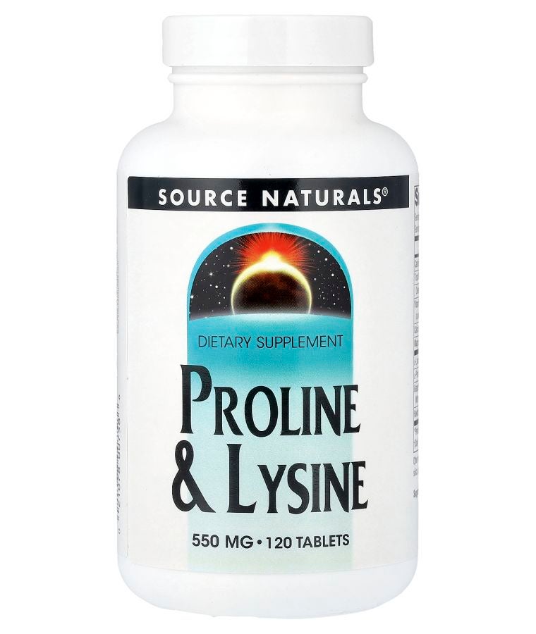 Proline & Lysine 120 Tablets