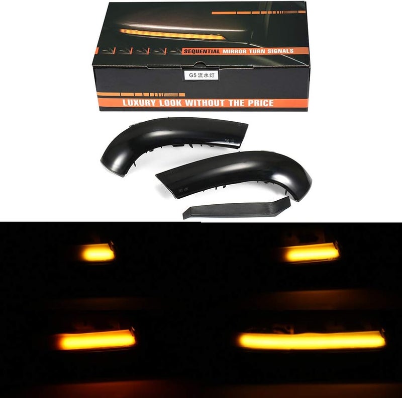 QASULER Dynamic Flowing Turn Signal Light Set - Image 5