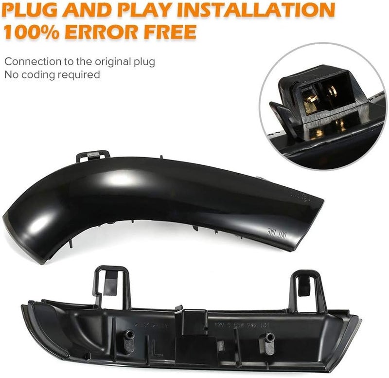 QASULER Dynamic Flowing Turn Signal Light Set - Image 2