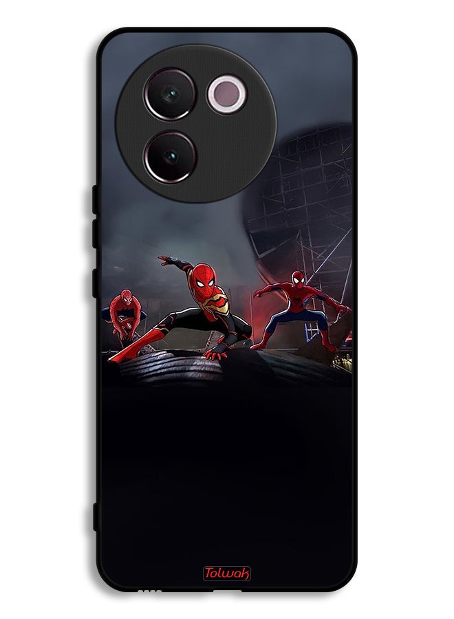 Tolwak Vivo V30e 5G Protective Case Cover Three Spiders - Image 1
