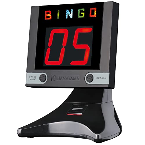 Hanayama The Dejibingo Z Black Electronic Bingo Machine Age 3 - Image 1