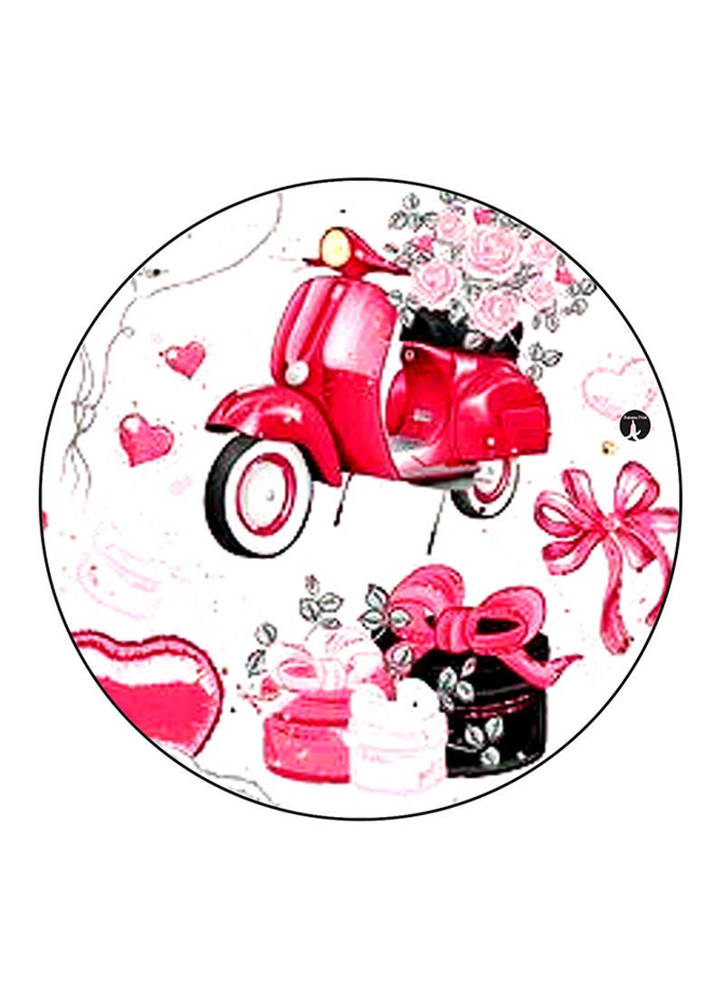 Gifts Printed Mouse Pad  Round  Multicolour