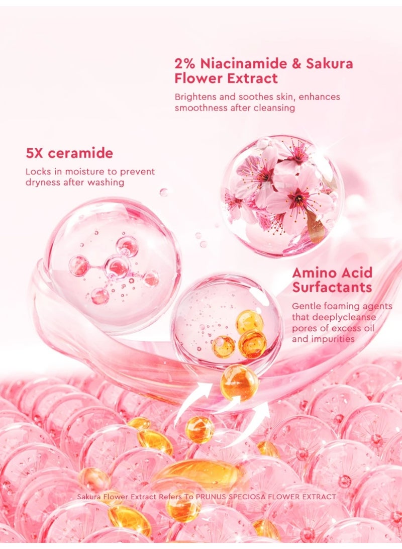Glad2Glow Day & Night Cleanser Set Day Brightening & Night Deeply Cleansing Control Oil - Image 3