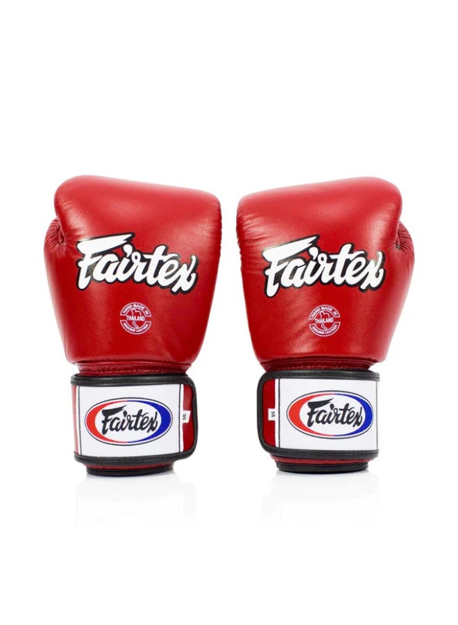Fairtex BGV1 Universal Breathable Boxing Gloves – Red - Image 2