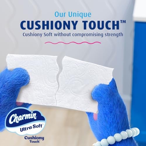 Charmin Toilet Paper Ultra Soft Cushiony Touch, 18 Family Mega XL Rolls = 126 Regular Rolls - Image 3