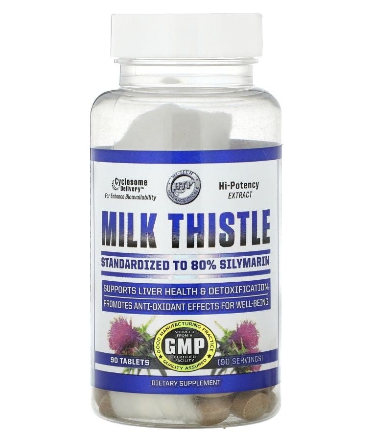 hi tech pharmaceuticals Milk Thistle 90 Tablets (360 mg per Tablet)