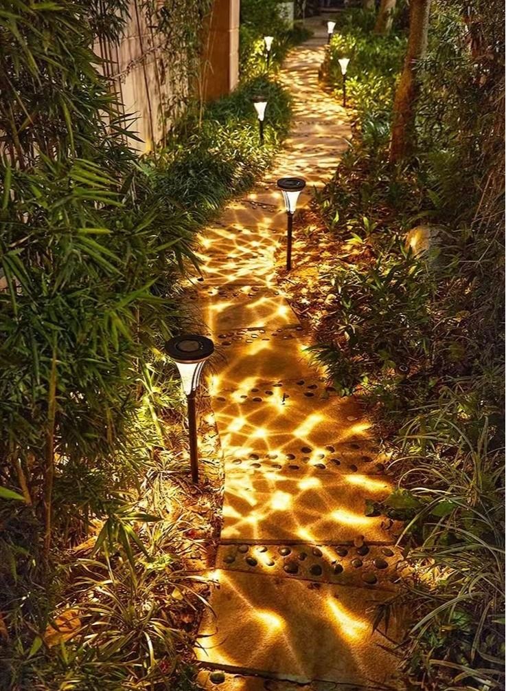 GGEROU Solar Pathway Lights Outdoor, Bright Solar Lights Outdoor,2 Pack Solar Powered Landscape Lighting for Garden, Lawn, Patio, Yard, Walkway - Image 5