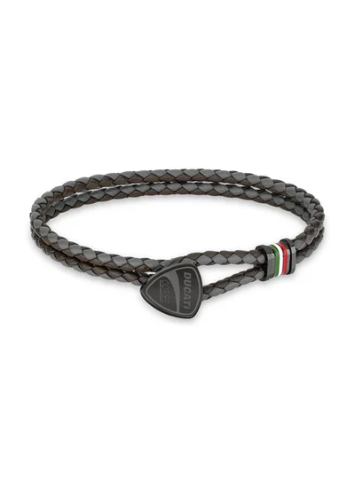 Ducati Corse Ducati Scudetto Grey Bracelet For MenDTAGB2137506