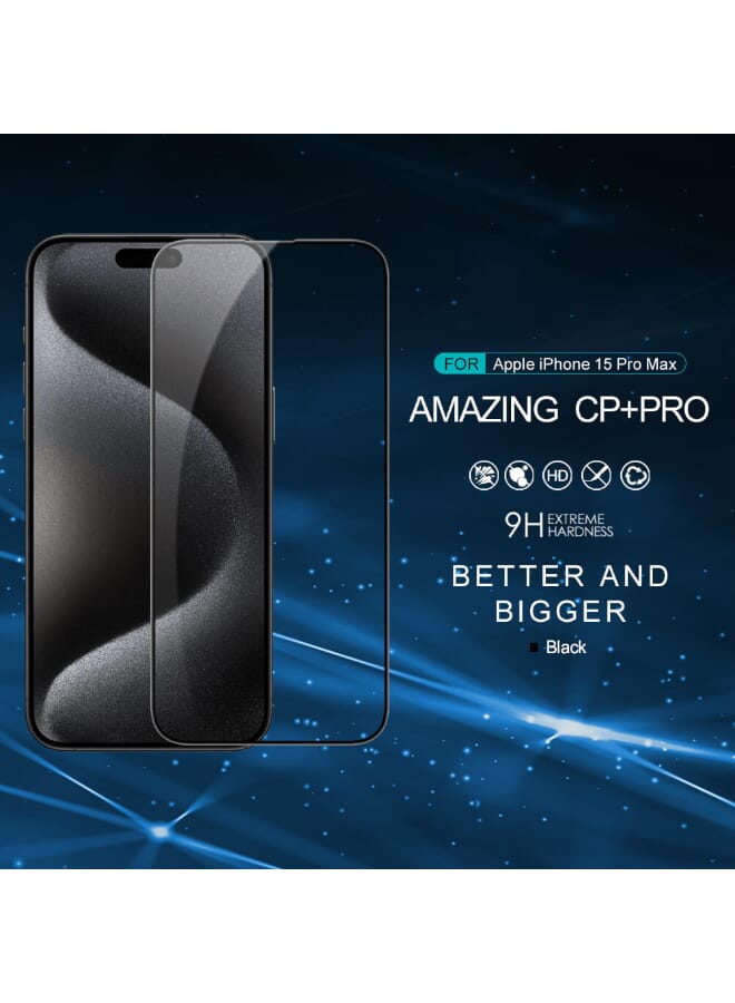 Nillkin Amazing CP+ Pro tempered glass screen protector for Apple iPhone 15 Pro Max 6.7 (2023) - Image 5