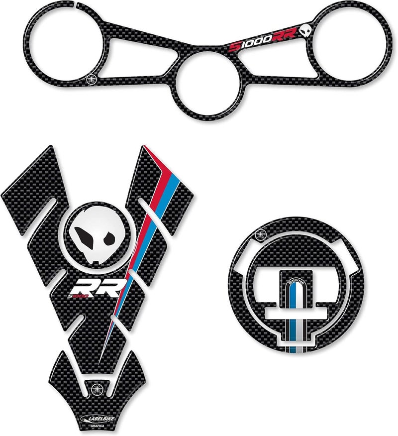 labelbike Set S1000 RR 3D Stickers for BMW S1000RR 2015-2017 - Image 1
