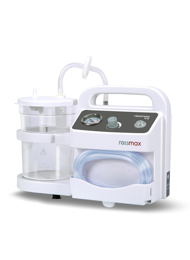 روزماكس جهاز Rossmax V3 Smooth & Comfort المحمول للشفط وجهاز تمارين التنفس المحمول - Image 1