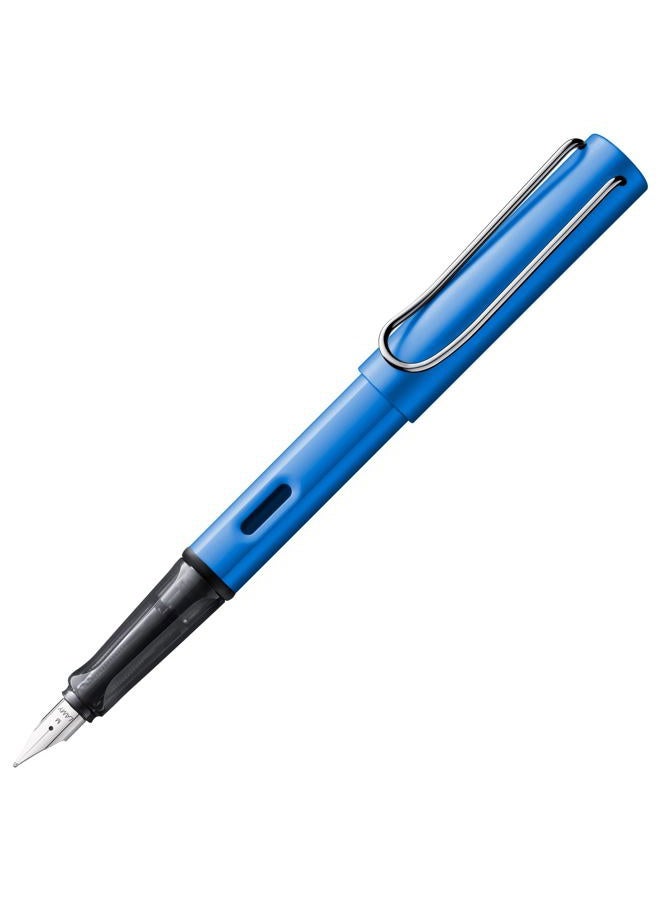 LAMY AL-Star Fine Nib Fountain Pen - Ocean Blue - Image 1
