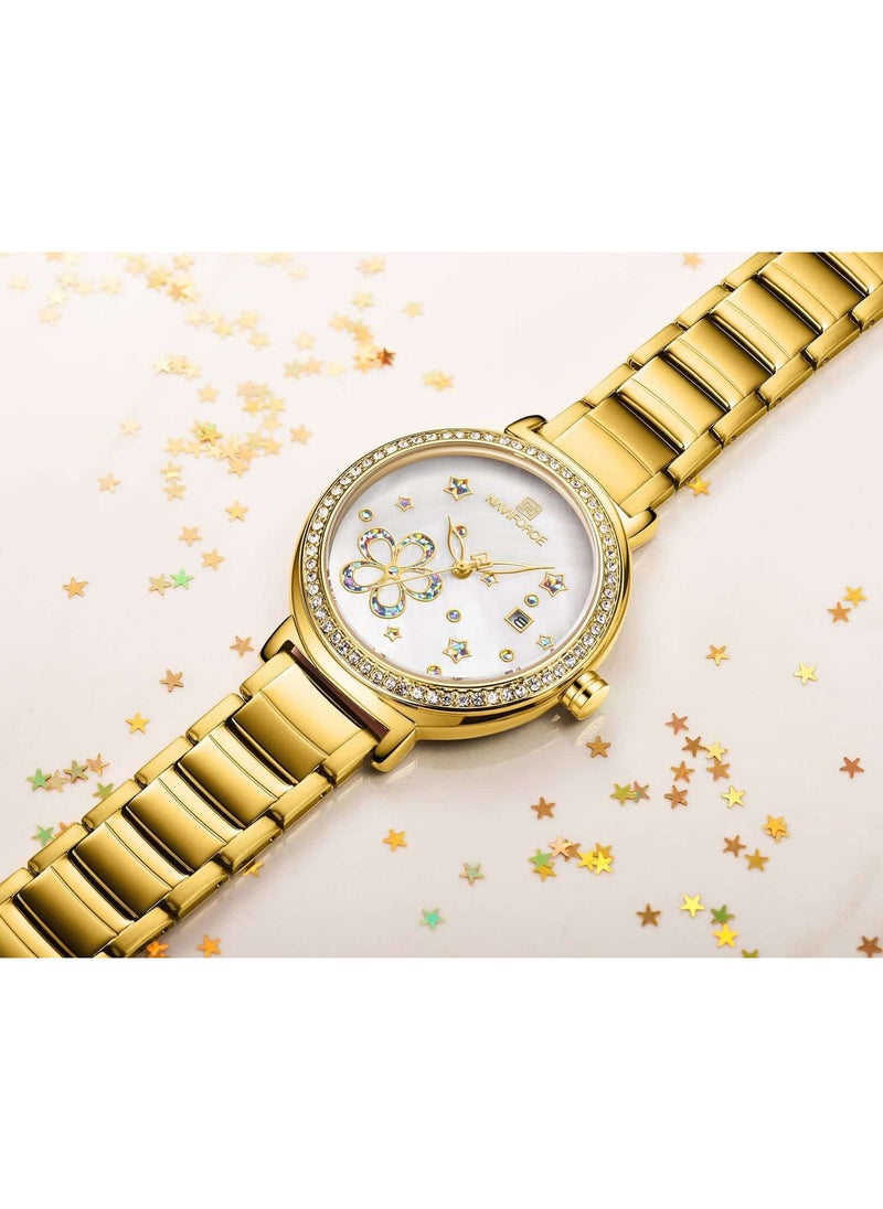 NAVIFORCE Naviforce Watch For Women NF5016-G-W  - Image 3