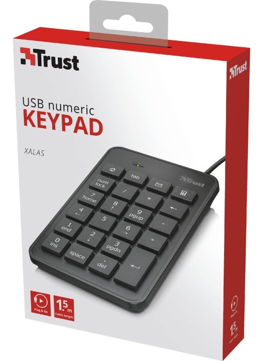 Trust - 22221 Xalas Numeric Keypad - Image 1