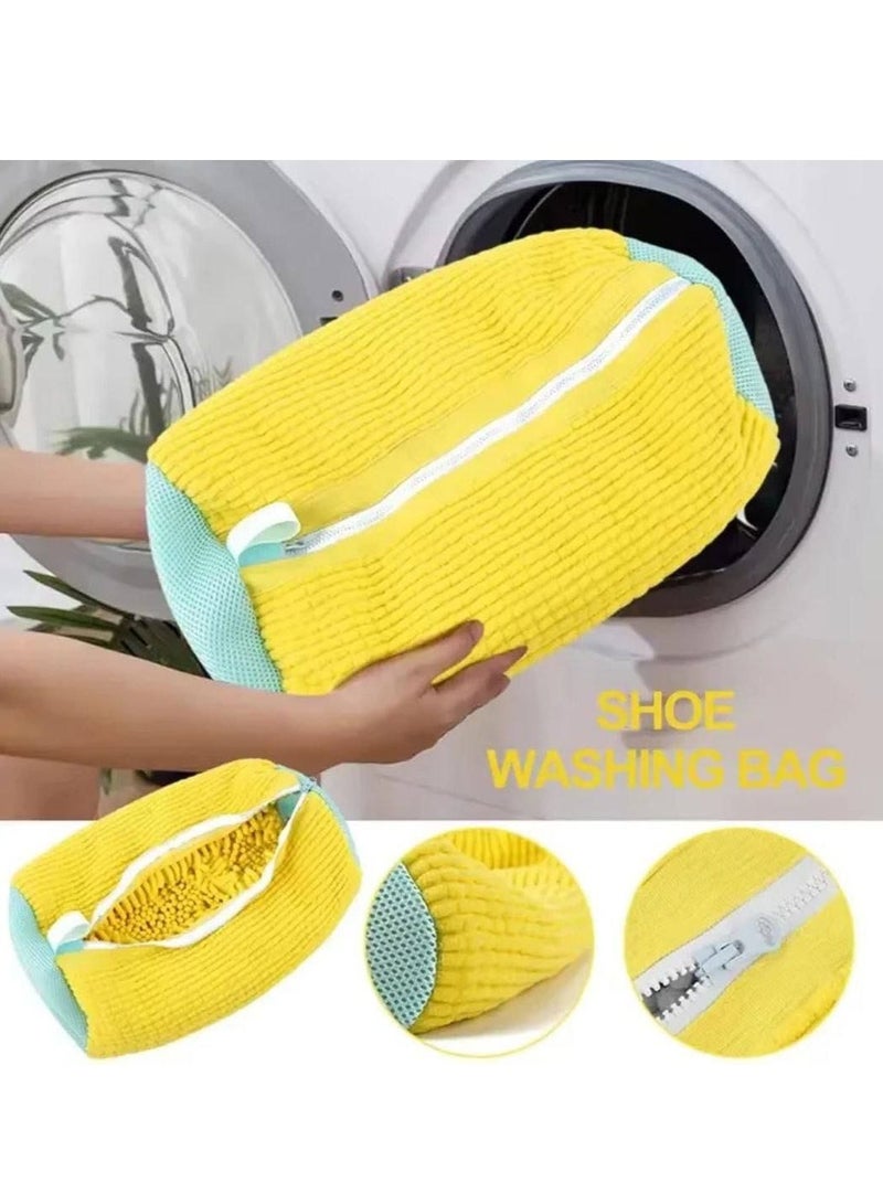 Shoe protector bag for washing machines Safe and easy cleaning for every type of shoe Perfect cleaning without damage in the washing machine Effective protection for your shoes during the washing cycle - Image 1