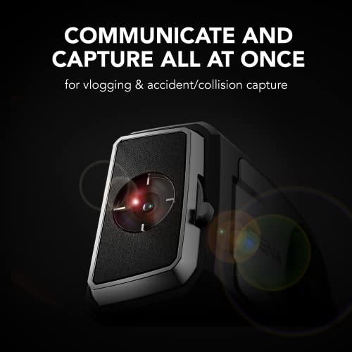 Sena 50C Motorcycle Communication & 4K Camera System with Sound by Harman Kardon Integrated Mesh Communication Headset with Premium Microphone & Speakers - Image 2