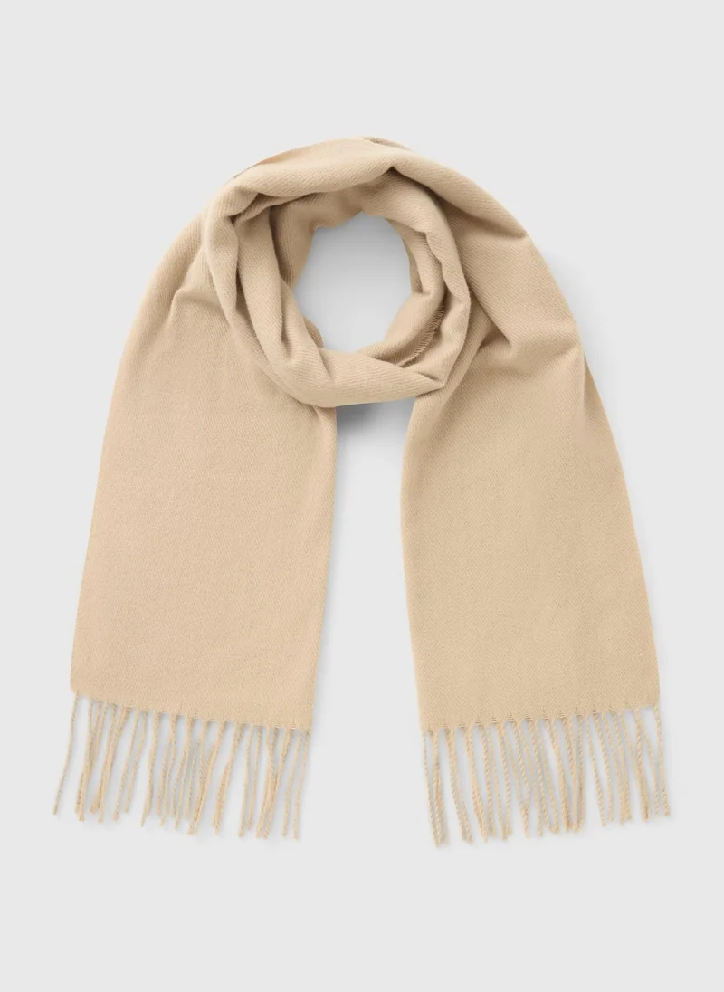 Matalan Stone Fringe Trim Scarf