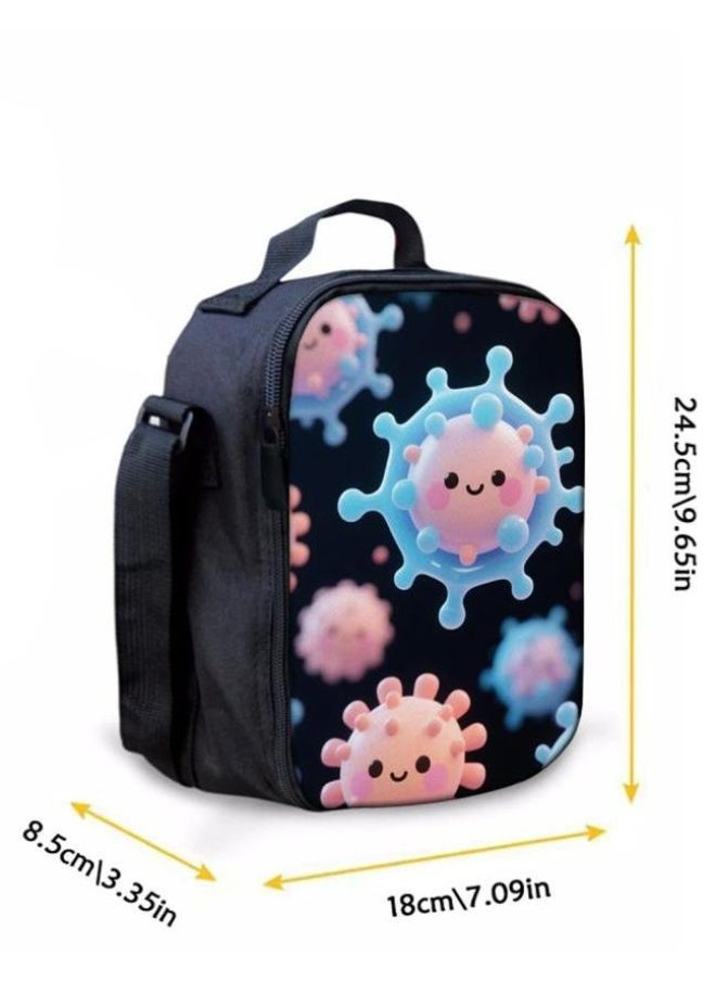 Generic - Cute cartoon print three-piece set! Backpack + handbag + pen bag combination | Multi-scene for student and children's outing - 416 - Image 1