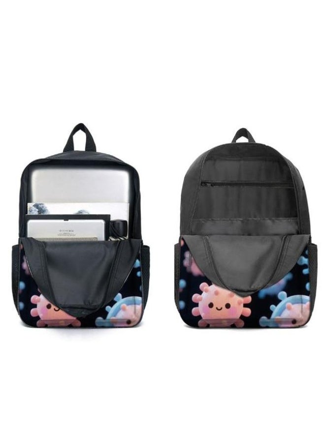 Generic - Cute cartoon print three-piece set! Backpack + handbag + pen bag combination | Multi-scene for student and children's outing - 416 - Image 1