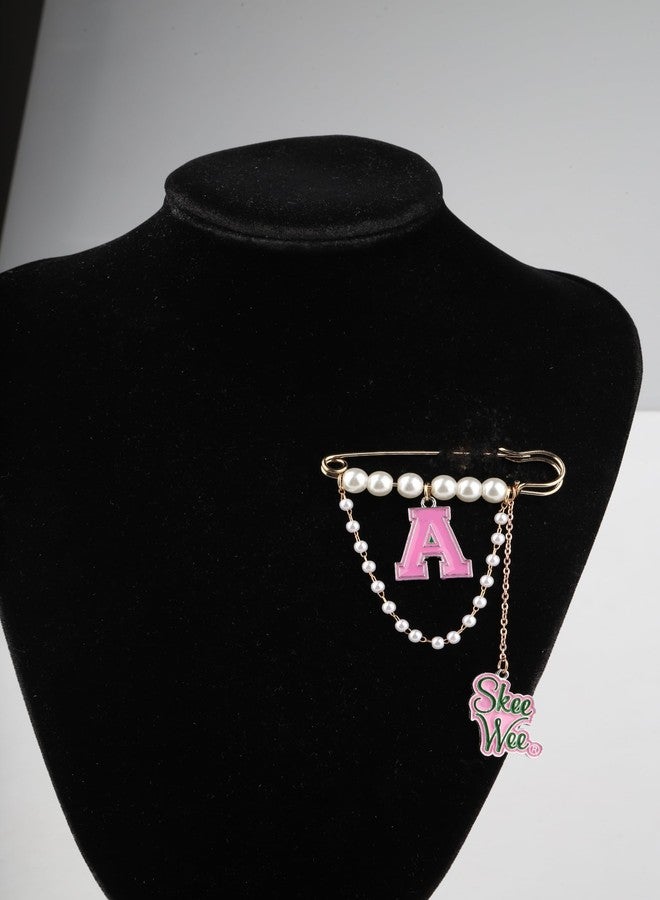MYOSPARK Sorority Jewelry Pink and Green Sorority Brooch Pin Gift Greek Sorority Paraphernalia Gift (A-S Pin2) - Image 2