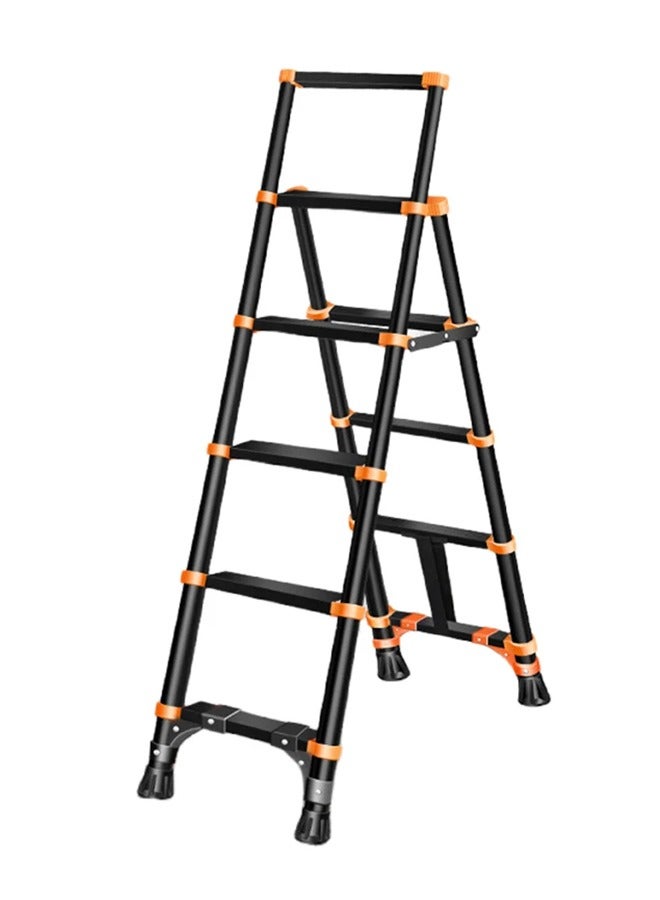 Imported telescopic aluminum ladder with adjustable parts – 5 steps ladder /YT-AT-B5 - Image 1