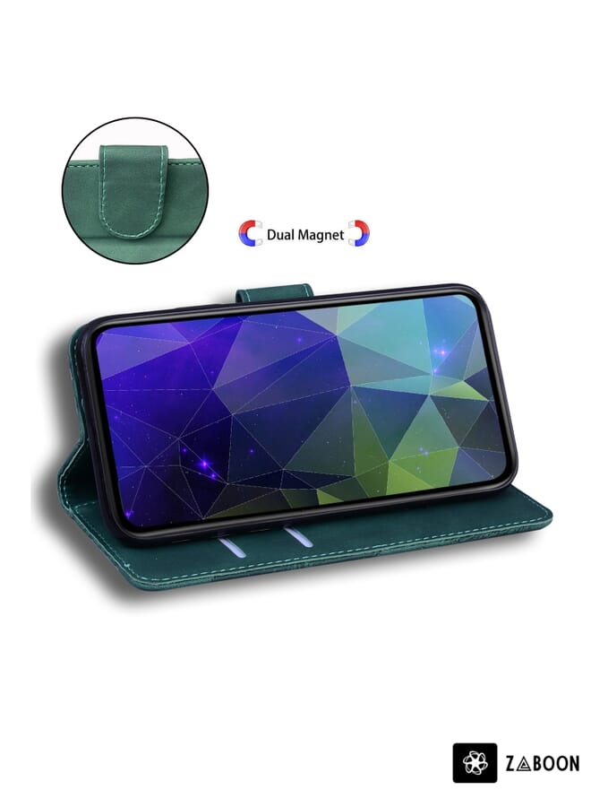 Zaboon غطاء حماية لهاتف شاومي ريدمي نوت 8 تي بملمس جلدي نقي بلون موحد - Image 3