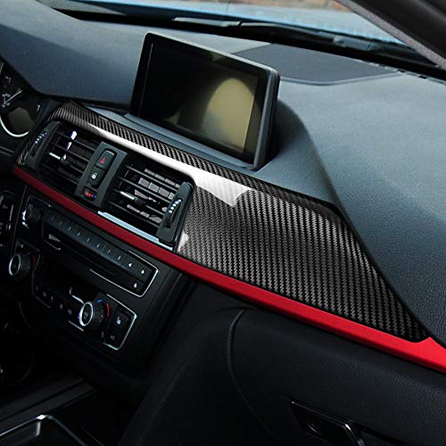 AIRSPEED Carbon Fiber Car Dashboard Panel Decorative Sticker for BMW F30 F31 F32 F33 F34 F36 Accessories - Image 5