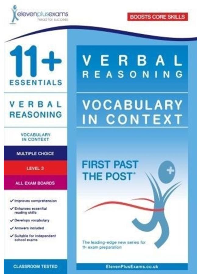 11+ Essentials Verbal Reasoning: Vocabulary in Context Level 2