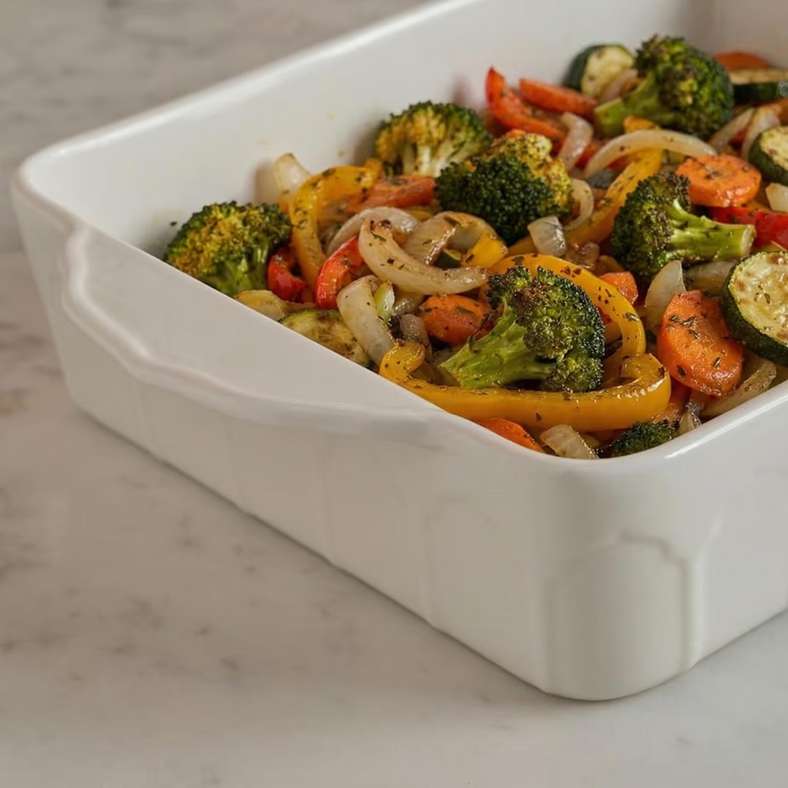 Pan Home Elmira Porcelain Rectangular Baking Dish 34x20x6cm -White - 202CWD9900170 - Image 4