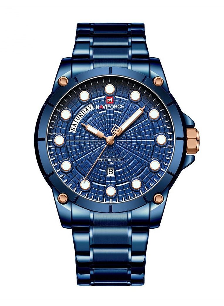 NAVIFORCE Men Quartz Watch Luminous Fashion Casual Outdoor Sports Male Waterproof Wristwatch - Image 1