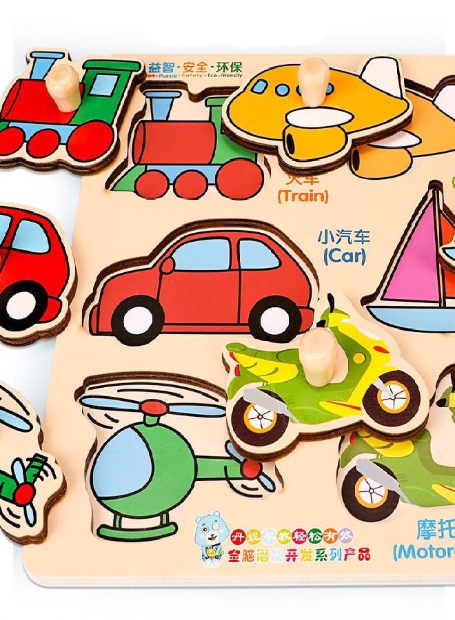 My Pumpkin Wooden Pegged Puzzles And Educational Learning Board For Kids - Image 3