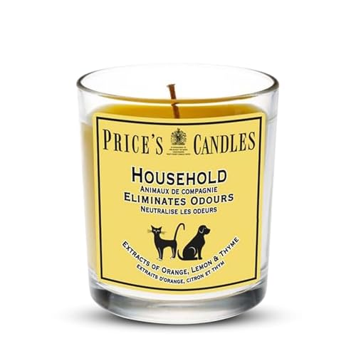Prices  Household Pet Jar Candle  Odour Eliminating Candle  Made With Orange Lemon  Thyme Extracts  Clean Fresh Quality Fragrance  Long Lasting Scent