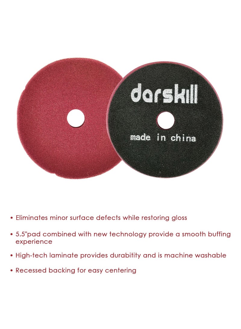 Generic Polishing Pad 5.5" Light Cut Polishing Foam Gutting Pad Finishing Waxing Foam Pad  - Image 3
