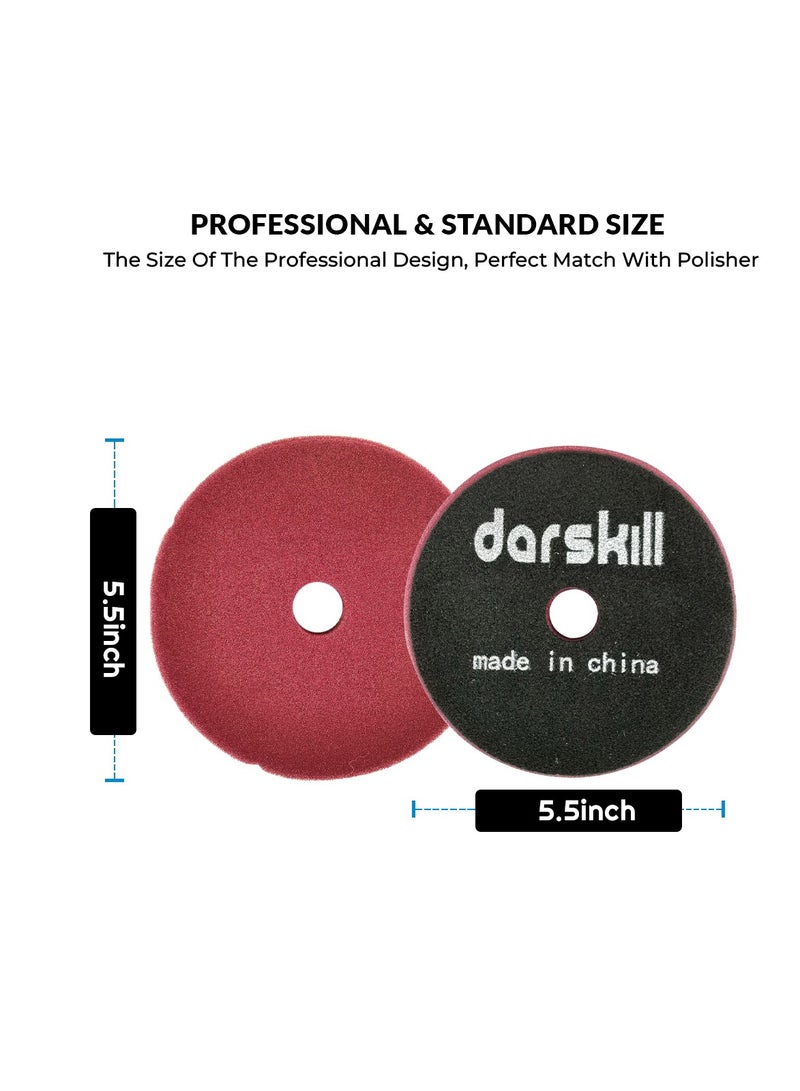 Generic Polishing Pad 5.5" Light Cut Polishing Foam Gutting Pad Finishing Waxing Foam Pad  - Image 5