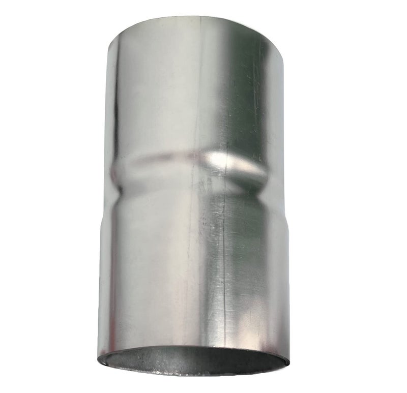 Elifecenter Universal ID 2.125" 2-1/8 Inch Exhaust Coupler Stainless Steel Exhaust Adapter - Image 1