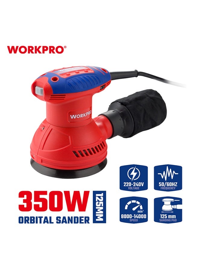 WORKPRO Electric Orbital Sander - Image 1