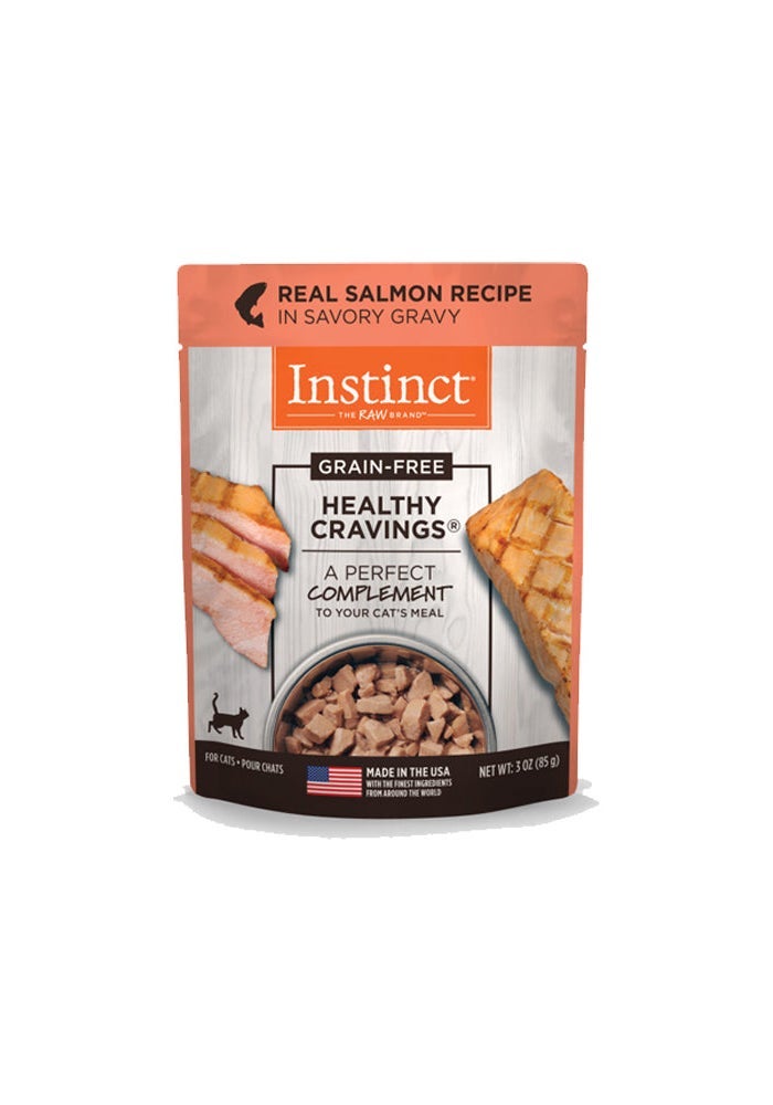 Instinct Healthy Cravings Salmon Wet Cat Food - 3OZ - Image 1