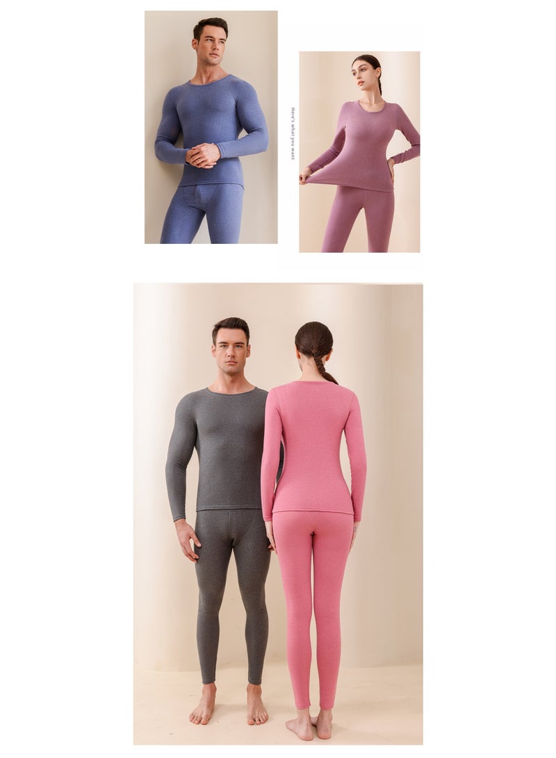 general Thermal underwear - Winter constant-temperature heating thickened silk and wool base set - Image 3