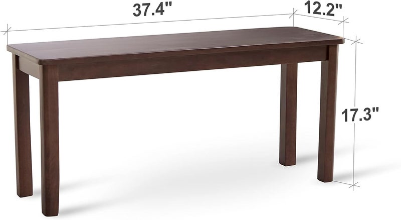 Streema Art Streema art Wooden 2 Seater Bench for Living Room 2 Seater Dining Bench for Dining Table Adjustable Bench for Study Sheesham Wooden Bench for Drawing Room Teak Finish  - Image 2