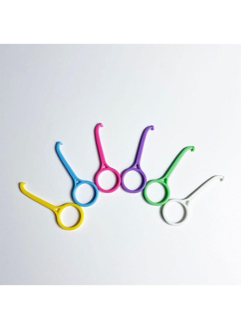 6 PCS Invisible Braces Extractor Aligner Remover Tool Clear Aligner Removal Tool for Invisible Removable Braces Oral Care Disassembly Accessories - Image 2