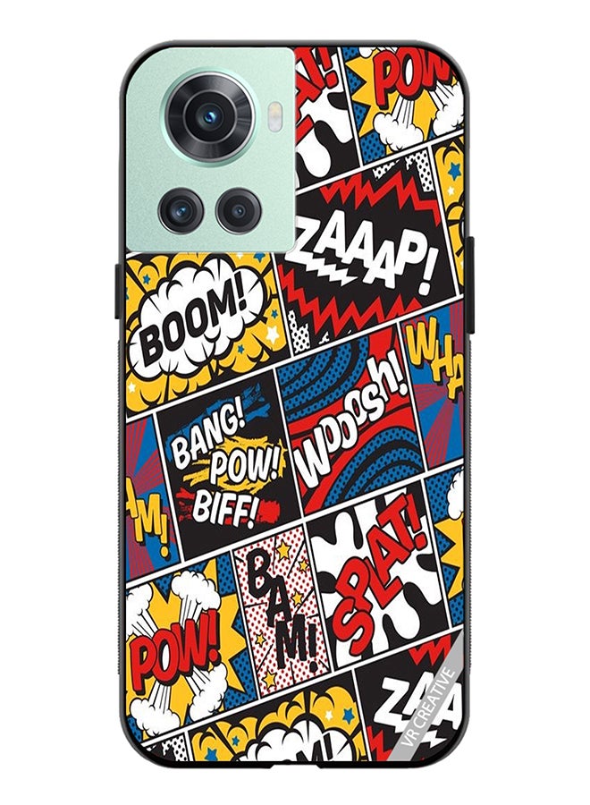 VR CREATIVE Protective Case Cover For OnePlus Ace Pop Art Design Multicolour - Image 1